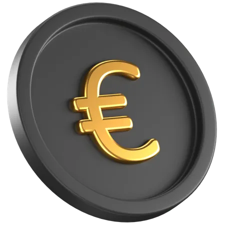 Euro-Münze  3D Icon