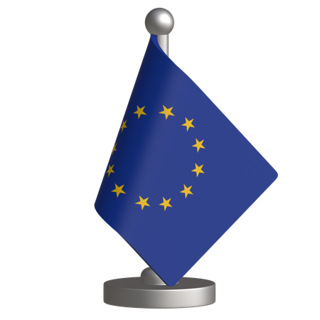 European Union  3D Icon