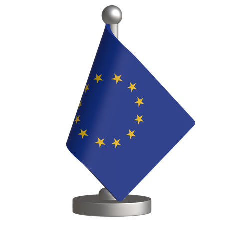 European Union  3D Icon