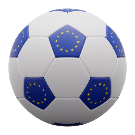 European Union Ball  3D Icon