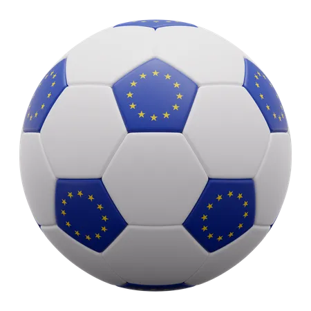European Union Ball  3D Icon