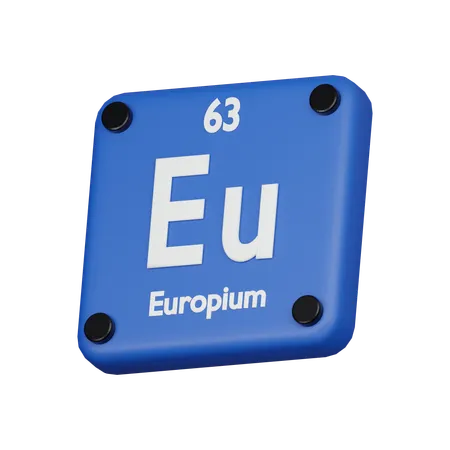 Europium  3D Icon