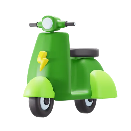 Ev Bike  3D Icon