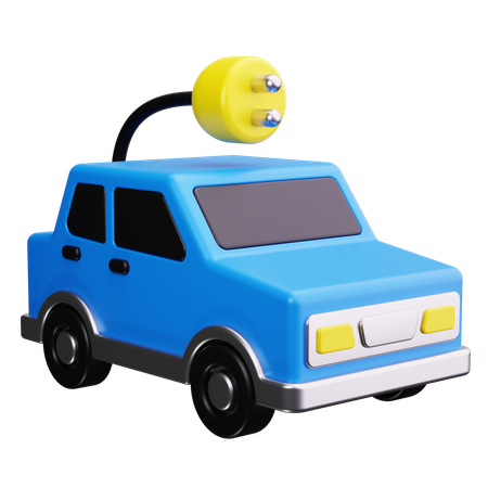 EVカー  3D Icon