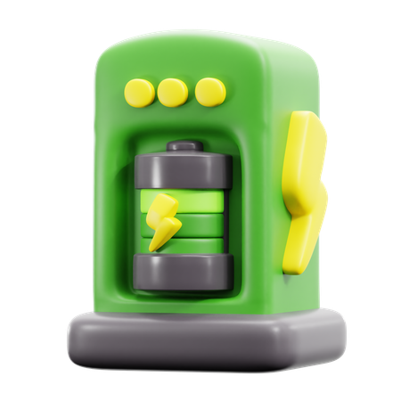 Ev Charge  3D Icon