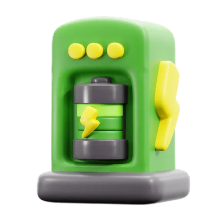 Ev Charge  3D Icon