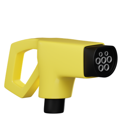 Ev Gun Charger  3D Icon