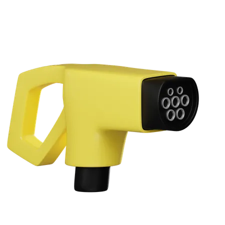 Ev Gun Charger  3D Icon