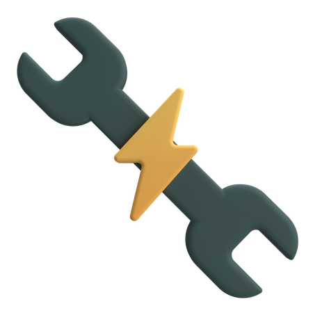 EV修理  3D Icon