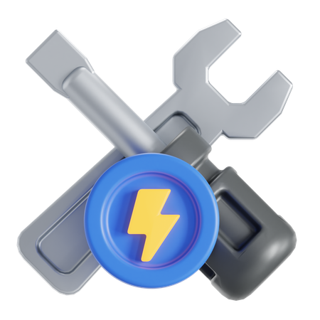 Ev Repair  3D Icon