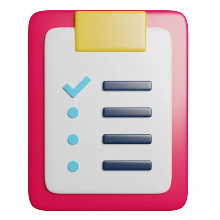 Evaluation Feedback Business 3D Icon