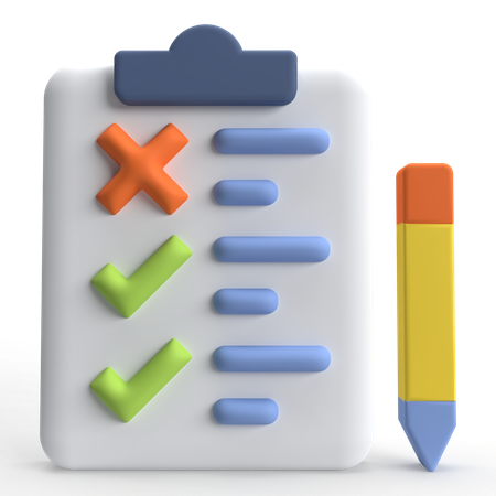 Evaluation  3D Icon