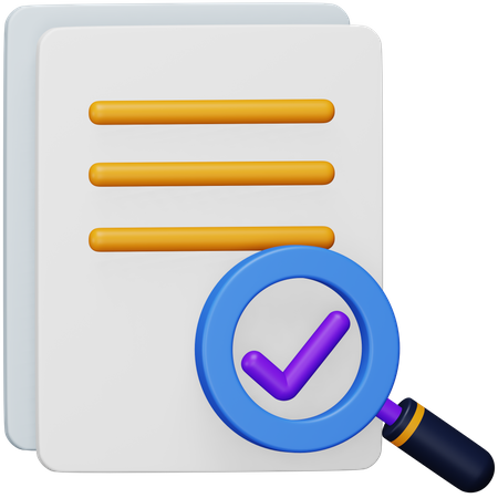 Evaluation  3D Icon