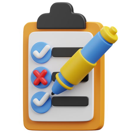 Evaluation  3D Icon