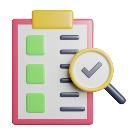 Evaluation  3D Icon