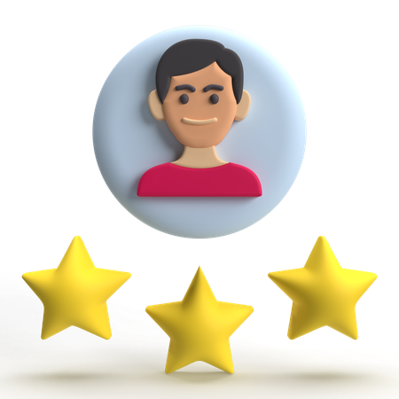 Évaluation du client  3D Icon