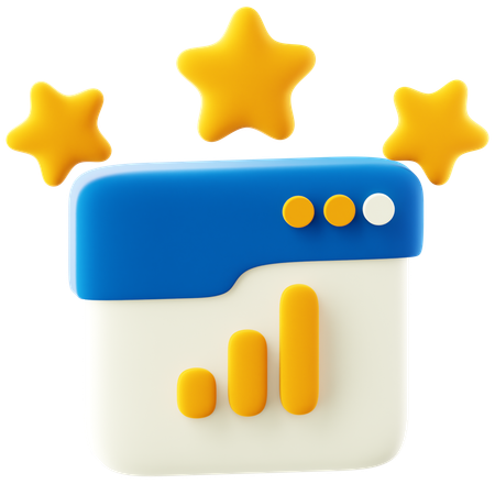 Évaluations de sites Web  3D Icon