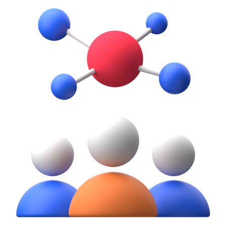 Événement de réseautage  3D Icon