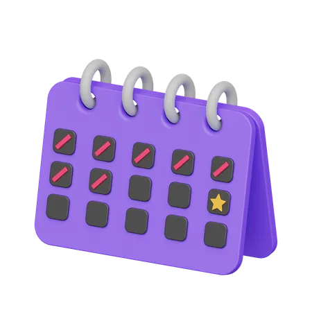 Event  3D Icon