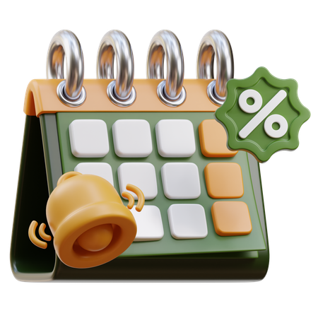 Event  3D Icon