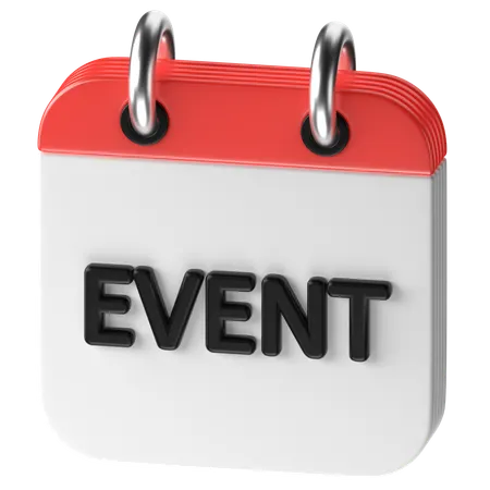 Event  3D Icon