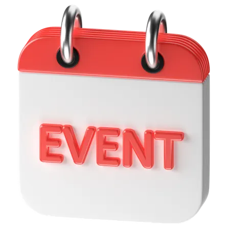 Event  3D Icon
