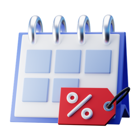 Event Calendar  3D Icon
