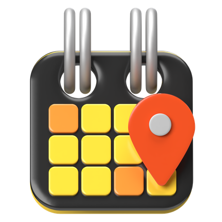 이벤트 장소  3D Icon