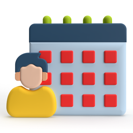 Event Planner  3D Icon