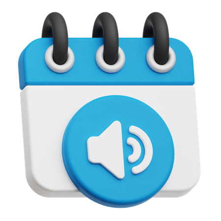 Event Volume  3D Icon