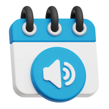 Event Volume  3D Icon