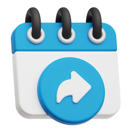 Evento de encaminhamento  3D Icon