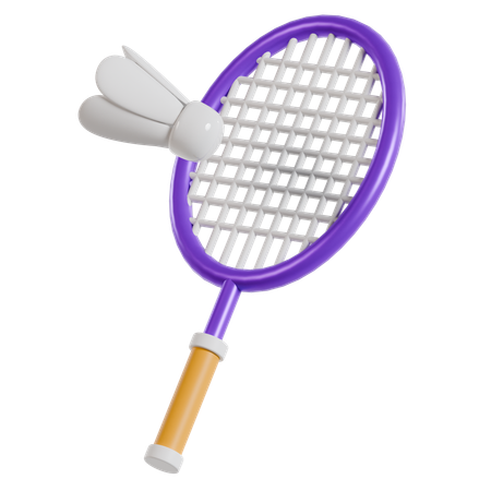 Evento esportivo de badminton  3D Icon