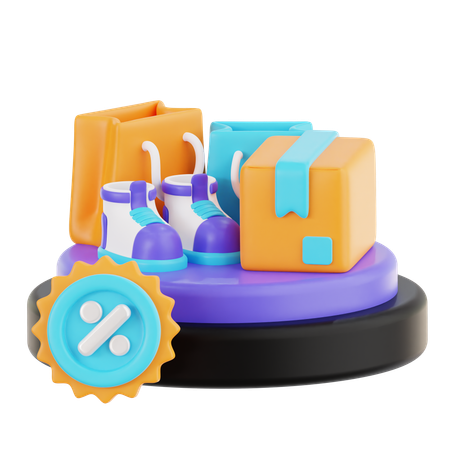 Evento promocional especial  3D Icon