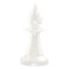 pièce d'échecs évêque blanche