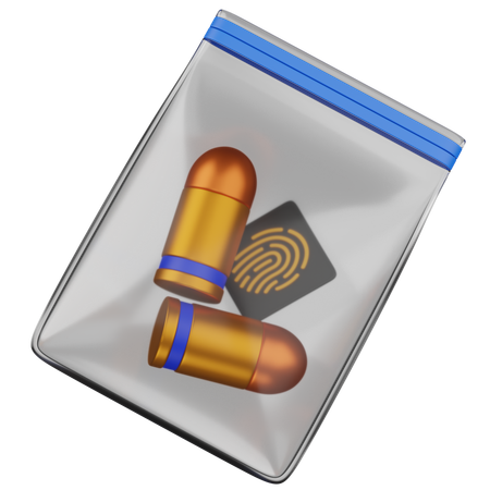 Evidence bag  3D Icon