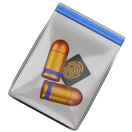 Evidence bag  3D Icon