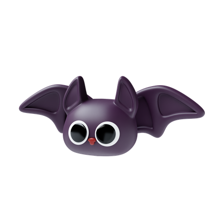 Evil Bat  3D Icon