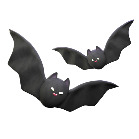 Evil Bat  3D Icon