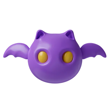 Evil Bat  3D Icon