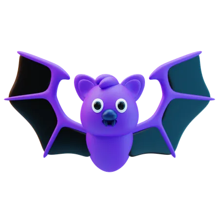 Evil Bat  3D Icon