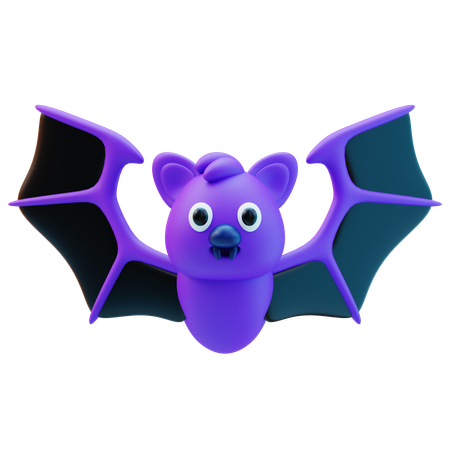 Evil Bat  3D Icon