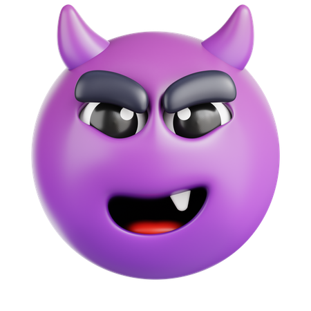 Evil Laugh  3D Icon