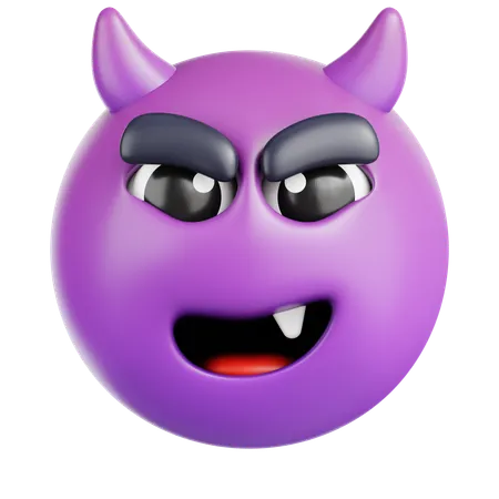 Evil Laugh  3D Icon