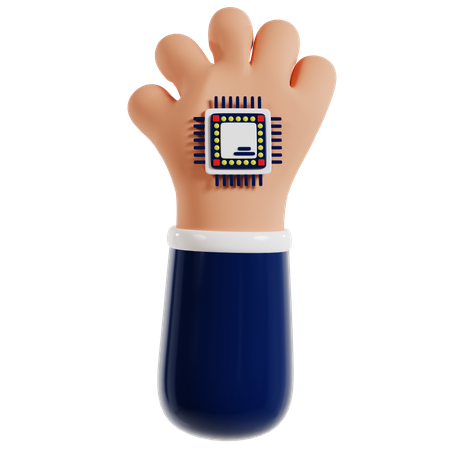 Évolution future des implants de micropuces  3D Icon