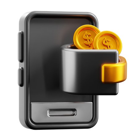 E-Wallet  3D Icon