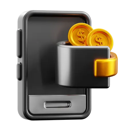 E-Wallet  3D Icon