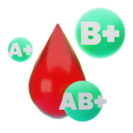 Teste de sangue  3D Icon
