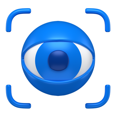 Varredura ocular  3D Icon