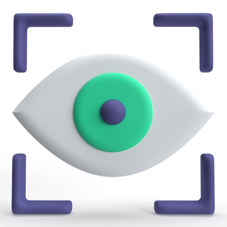 Varredura ocular  3D Icon